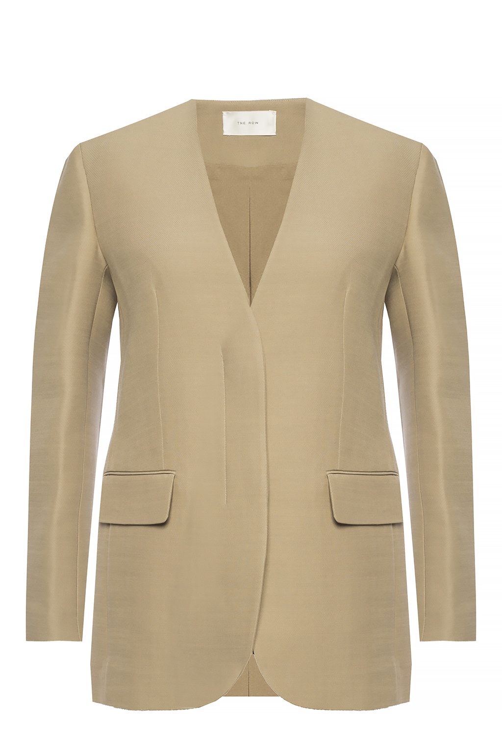 Beige Wool blazer The Row Vitkac Italy